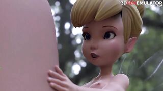 3D Hentai | Tinker Bell with a Monster Dick