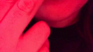 Sucking my Fingers Sloppy Blowjob POV