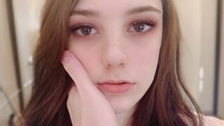 Cum on Sweet Beautiful Teen Face