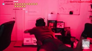 Twitch Streamer Im_Dontai. Fucks and Busts a Huge Nut ON STREAM. (BIG DICK)