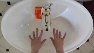 Wash your Hands with me POV ASMR #scrubhub