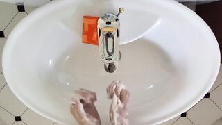 Wash your Hands with me POV ASMR #scrubhub