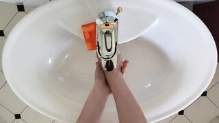 Wash your Hands with me POV ASMR #scrubhub