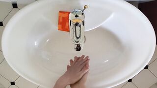 Wash your Hands with me POV ASMR #scrubhub