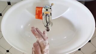 Wash your Hands with me POV ASMR #scrubhub