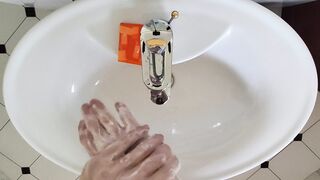 Wash your Hands with me POV ASMR #scrubhub