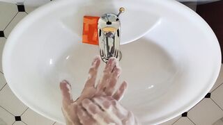 Wash your Hands with me POV ASMR #scrubhub