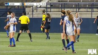 College soccer babe