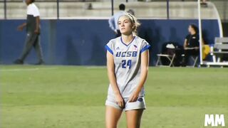 College soccer babe