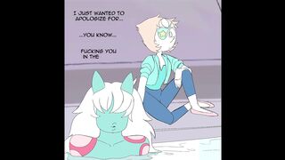 Quartz Rams Pearl in the Ass [futa Comic Dub] Steven Universe Hentai Anim