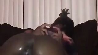 Black Dick Fucks Pussy and PS4