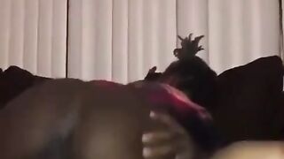 Black Dick Fucks Pussy and PS4