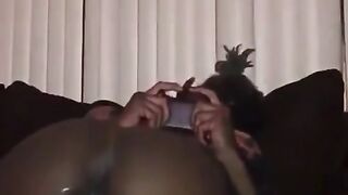 Black Dick Fucks Pussy and PS4