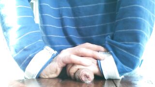 Uncut Cock Hand Fuck #2