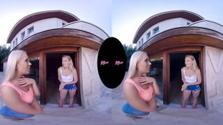 18VR Your GF Angelika Share You With Horny Dykes Lily Ray And Cayenne Hot