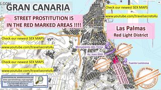 Las Palmas, Gran Canaria, Sex Map, Street Prostitution Map, Massage Parlours, Brothels, Whores, Escort, Callgirls, Bordell, Freelancer, Streetworker, Prostitutes, Latinas