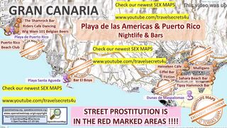 Las Palmas, Gran Canaria, Sex Map, Street Prostitution Map, Massage Parlours, Brothels, Whores, Escort, Callgirls, Bordell, Freelancer, Streetworker, Prostitutes, Latinas