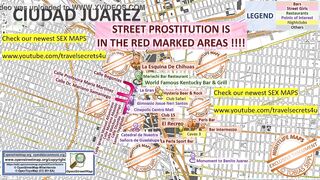 Ciudad Juarez, Mexico, Sex Map, Street Prostitution Map, Massage Parlours, Brothels, Whores, Escort, Callgirls, Bordell, Freelancer, Streetworker, Prostitutes