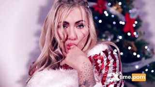 Michaela Isizzu Horny Santa's Helper and Song