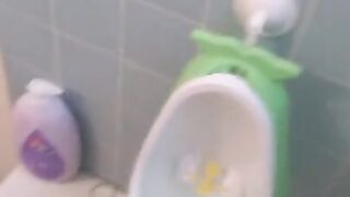 Urine Fetish Princess Potty Training Boy Urinal Toy Aim Play!: Girl Stands to Pee Foamy Yellow Piss