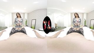 VRLatina - Pretty College Girl Pre Study Fuck - VR