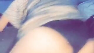 MILF Slides Panties to the Side