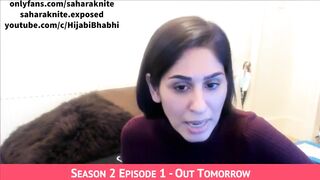 Fun Q & a with Desi Pornstar Sahara Knite and Samosa Chats- 10 Mins on Youtube C/hijabibhabhi