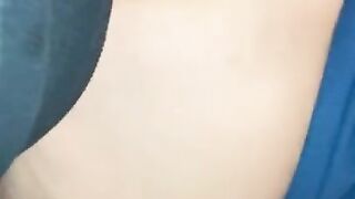 POV Horny Cheating Slut PAWG Wife Twerks Big Booty on Husbands Cock with Creampie Thick White Girl