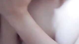 POV Hot Girl Amateur Sucking and Riding a Big Dick after Work - Latina 18yo PAWG Creampie