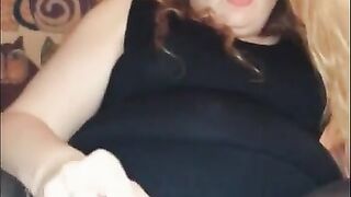 Horny and Masturbating HARD. Dildo Fucking my Pussy and a Personal Massager on my Clit after I Smoke