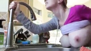 Fucking Friend’s Wife in Kitchen