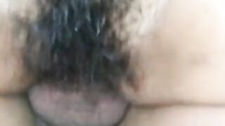 Hairy Guatemalan pussy fucking