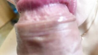 Sensitive Close up Blowjob of Escort LiLa