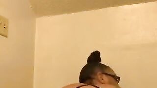 Thick ass ebony twerk