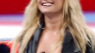 BeBe Rexha performing at Wrestlemania 37