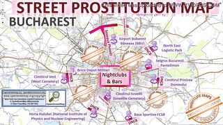 Bucharest, Romania, Rumänien, Sex Map, Street Prostitution Map, Massage Parlours, Brothels, Whores, Escort, Callgirls, Bordell, Freelancer, Streetworker, Prostitutes