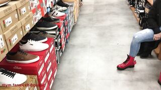 No Panties in a Shoe Store