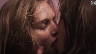 Katie Cassidy Hot Lesbian Kiss 4K