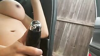 Fucking Pussy in the Car