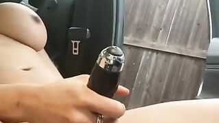 Fucking Pussy in the Car