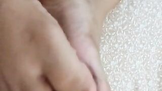 Humilliation and footjob