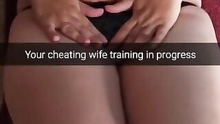 Slut Wife Libido Training in Progress - Snapchat Cuckold Captions