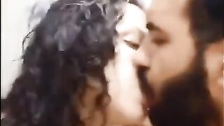 Arab Couples Kissing