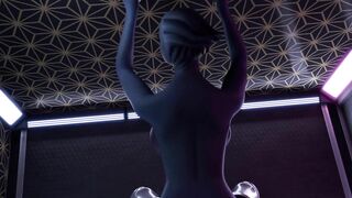 Mass Effect - Liara Gets A Big Dick At The Gloryhole