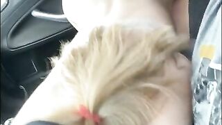 He took off the Blonde by the Road and Fucked Doggy Style with a Dildo in the Ass and Mouth Continue