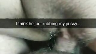 I think he just rub my pussy, but he start to fuck me!