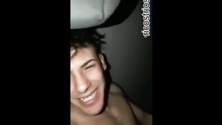 TWO GUYS FUCKING a HOT STRANGER TEEN SLUT