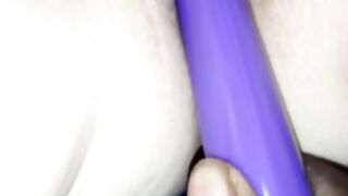 Pussy Masturbation after Creaming on BBC