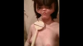 Stories Snapchat # 27 Creepy Woman Masturbates in the Shower