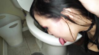 Toilet Licking Whore Jasmine Dark